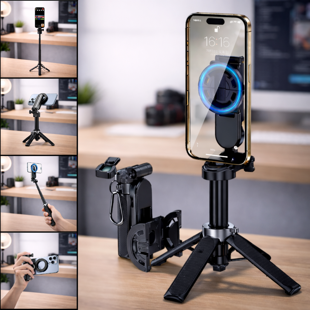 Compact Creator– 4-in-1 Pocket Tripod