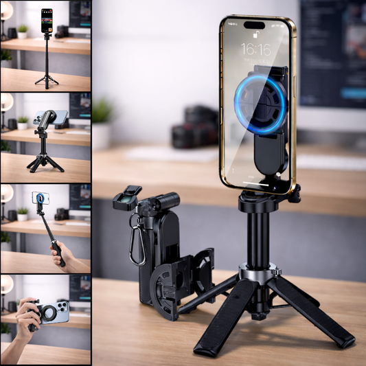 Compact Creator– 4-in-1 Pocket Tripod