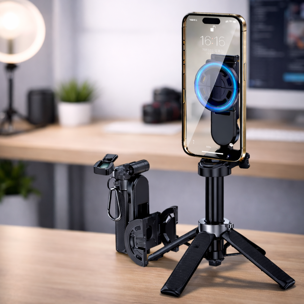 Compact Creator– 4-in-1 Pocket Tripod